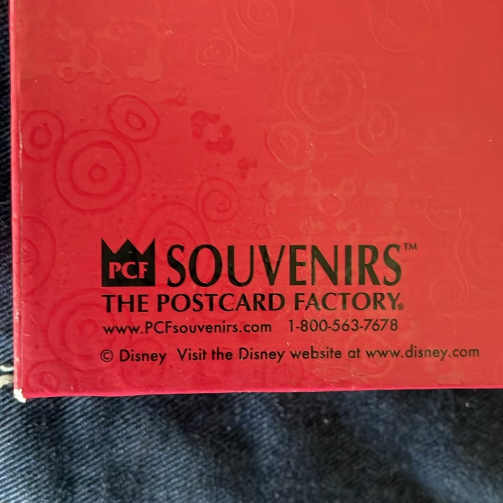Mickey Autograph Mini Notebook - Red - Picture 14 of 15